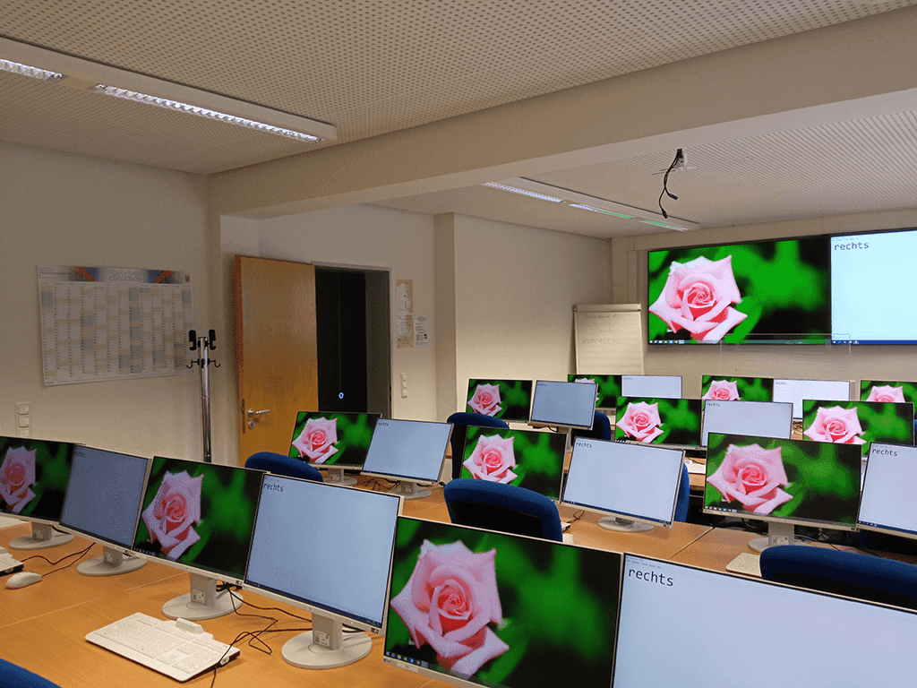 Justiz Hessen IT Training Room